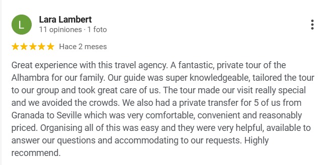 Five-star Yannat Travel review 4